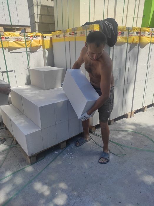 Газобетон, газоблок UDK, УДК, Стоунлайт