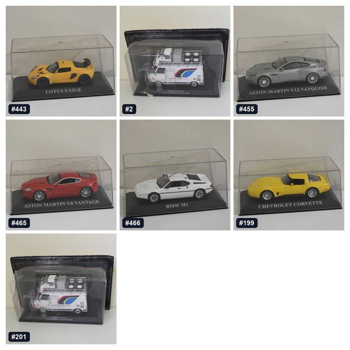 Lote 34 miniaturas Altaya/RBA
