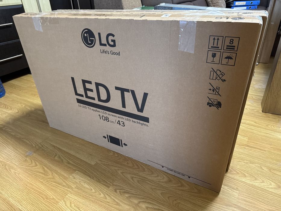 Smart TV Телевізор 4k UHD 43” LG 43UM71007LB  HDR Оригінал