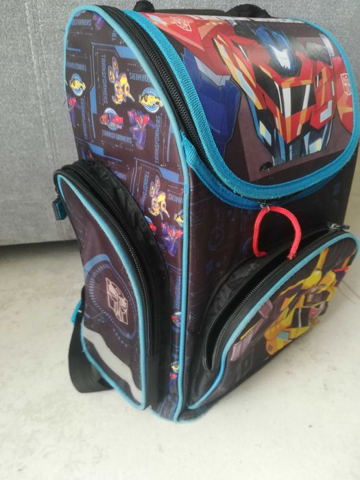 Tornister Transformers gratis piórnik Spiderman