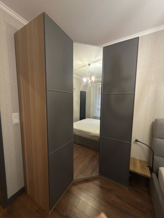 Szafa narozna IKEA PAX wyposazona duza konfiguracja