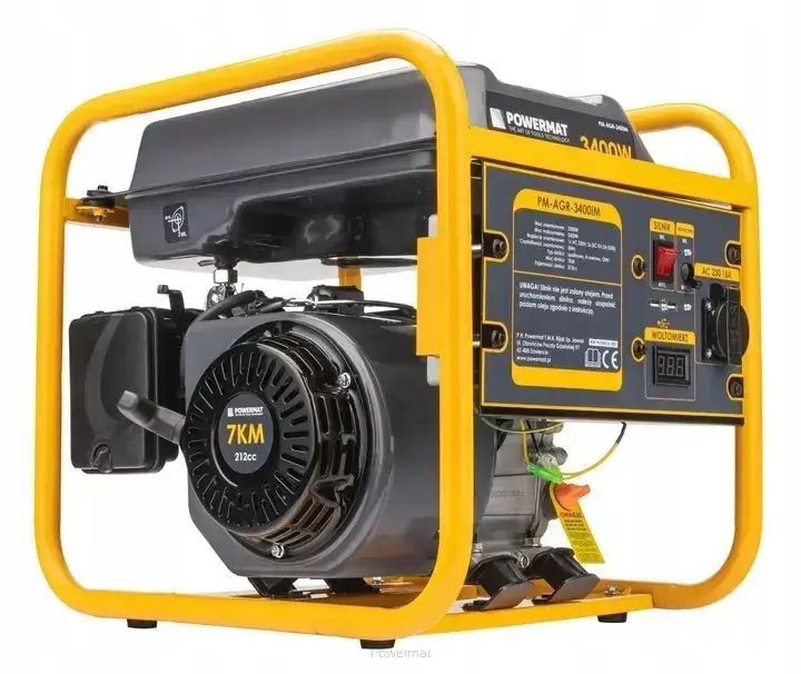 Генератор бензиновий інверторний POWERMAT PM-AGR-3400IM 3,4кВт