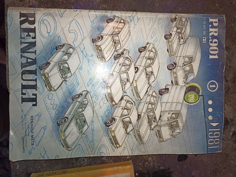 Renault 4 5 książki alpina katalogi