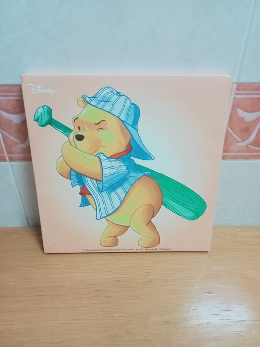 Três Quadros/telas Winnie the Pooh