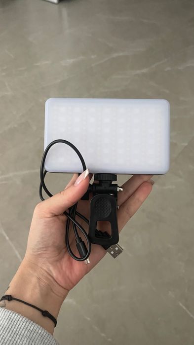 Штатив для смартфона + RGB LED світло