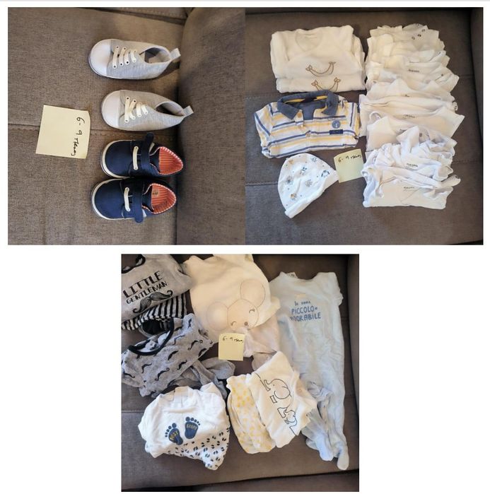 Roupa menino 6-9 meses