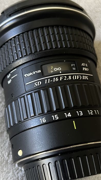 Fisheye Tokina 11-16mm 2.8 (IF) DX Canon
