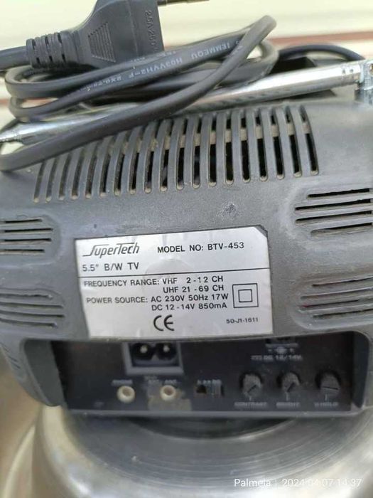 tv vintage pequena para colecçao