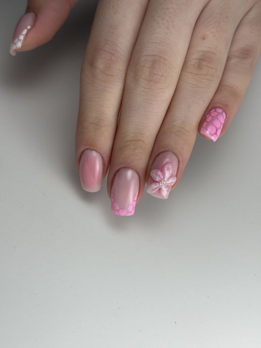 Manicur hybrydowy / Przedłużanie żelowe