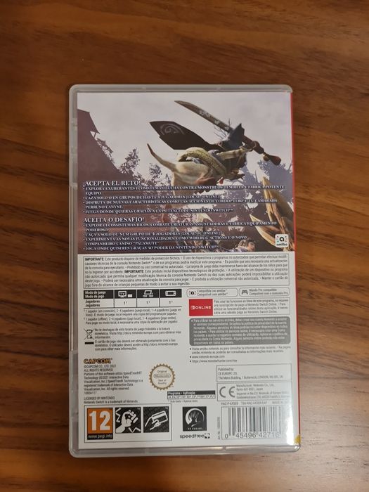 Jogo Monster Hunter Rise - Nintendo Switch