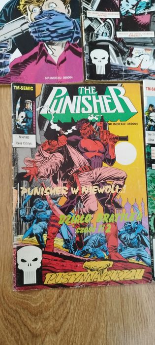 Komiksy The Punisher 1992 rok
Numery: 1/1992, 2/1992, 3/1992, 4/19