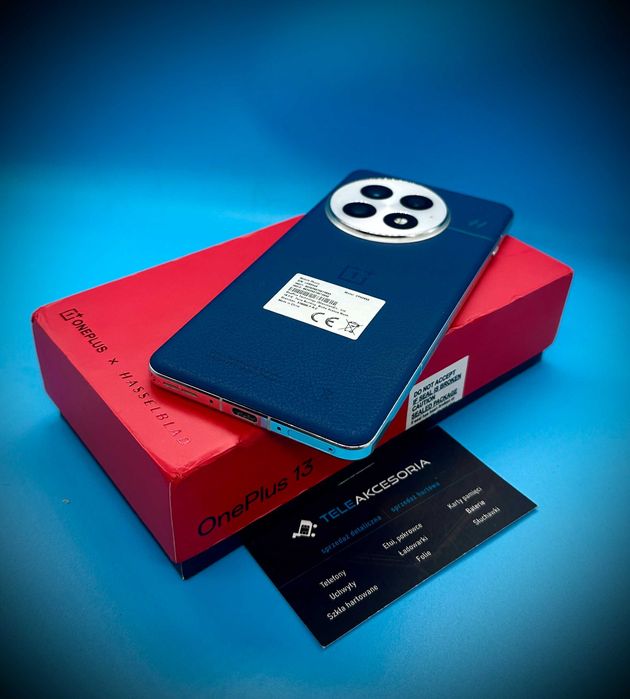 OnePlus 13 | 16/512gb | Midnight Ocean | Wegańska skóra |Teleakcesoria