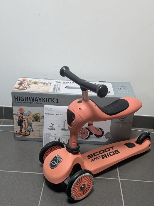 Hulajnoga Scoot and Ride peach