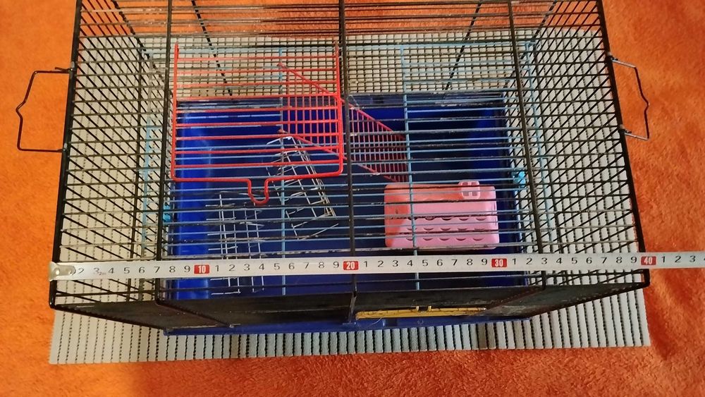 Klatka dla chomika / myszki z wyposażeniem