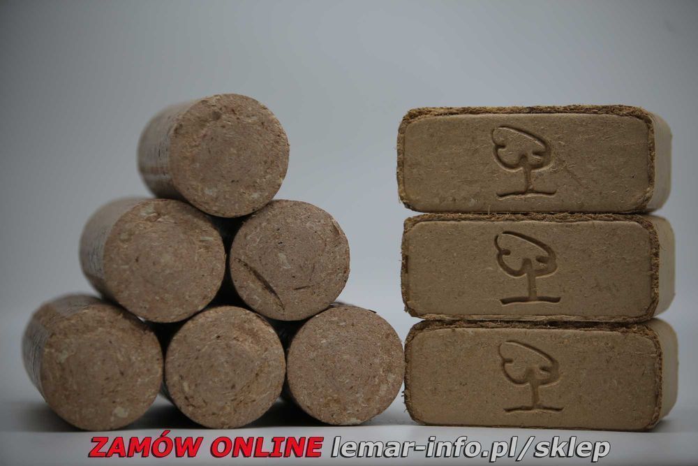 BRYKIET DRZEWNY RUF/NESTRO (sosna,buk,dąb) z Dostawą. Pellet A1