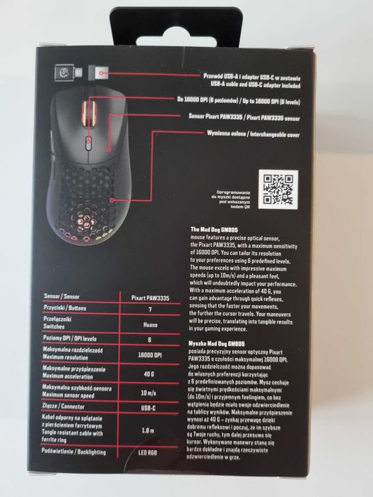 Mysz Mad Dog GM805 !!