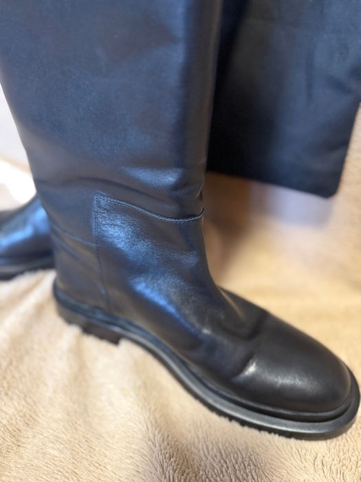 Kozaki Jil Sander 38 EUR czarne