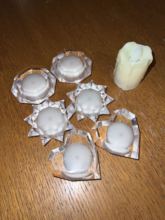 Lampki nocne led kryształki