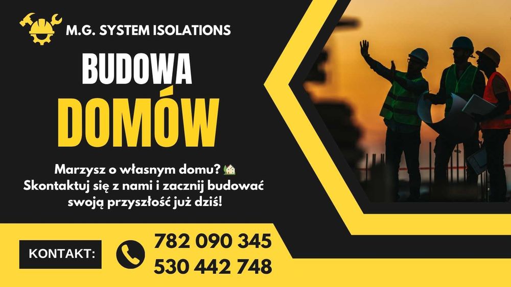 Budowa domów - Remonty - Wykończenia ! Zaufaj profesjonalistom !
