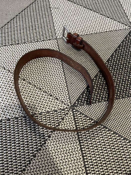 Кожаный ремень polo ralph lauren