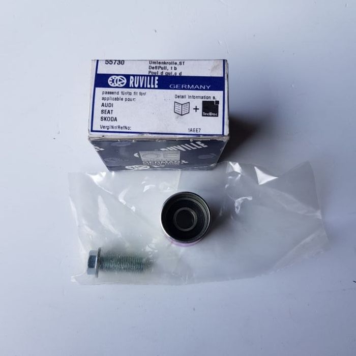 NAPINACZ PASKA  ROLKA Kierunkowa AUDI A1, A3,A4,A6,TT,Seat Cordoba ,Ibiza II,Alhambra ,Toledo , Leon ,Altea,Exeo Skoda Octavia ,Superb, VW Sharan ,Golf IV,NEW BEETLE ,BORA ,PASSAT