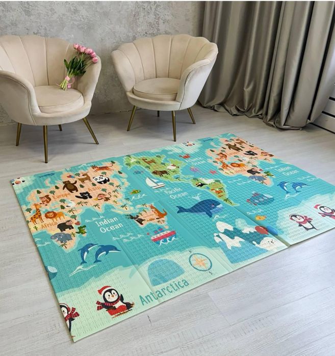 розвиваючий дитячий термокилимок