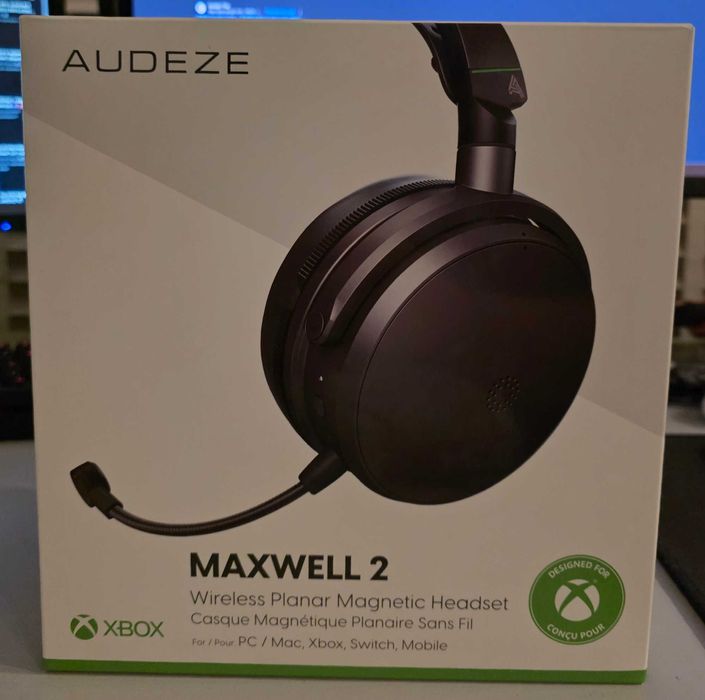 Słuchawki gamingowe Audeze Maxwell 2 wersja XBOX Atmos / Nowe Gwarancja
