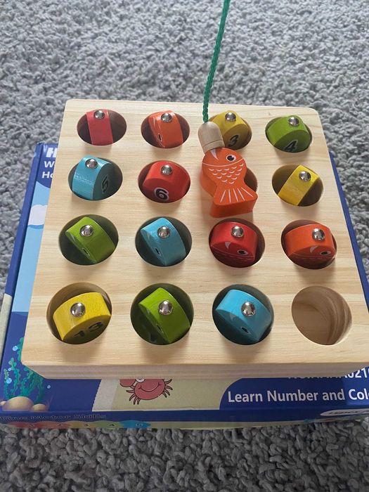 Дерев’яна іграшка «Рибалка»