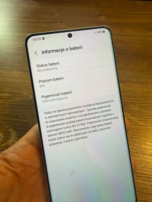 Samsung S21 Ultra 5G 128 GB, 85% baterii, Polska dystrybucja