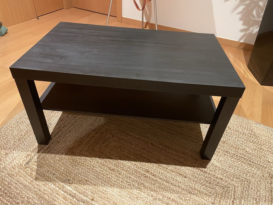 Movél TV ou mesa de centro ikea castanho-preto 90x55x45cm