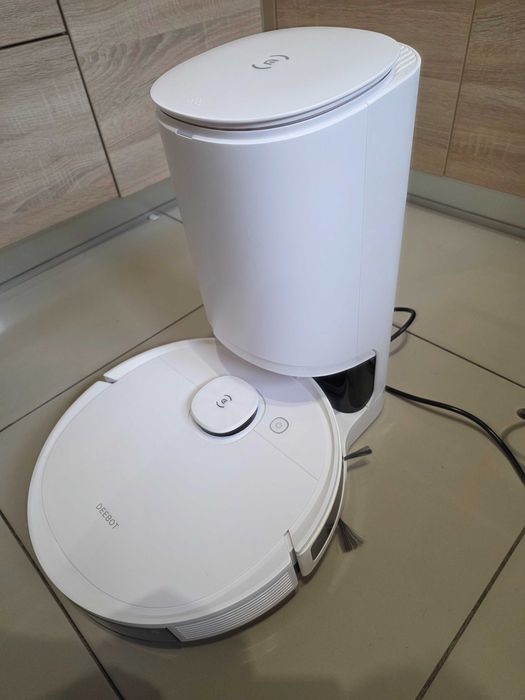 ECOVACS DEEBOT N8+ Robot odkurzający, biały,