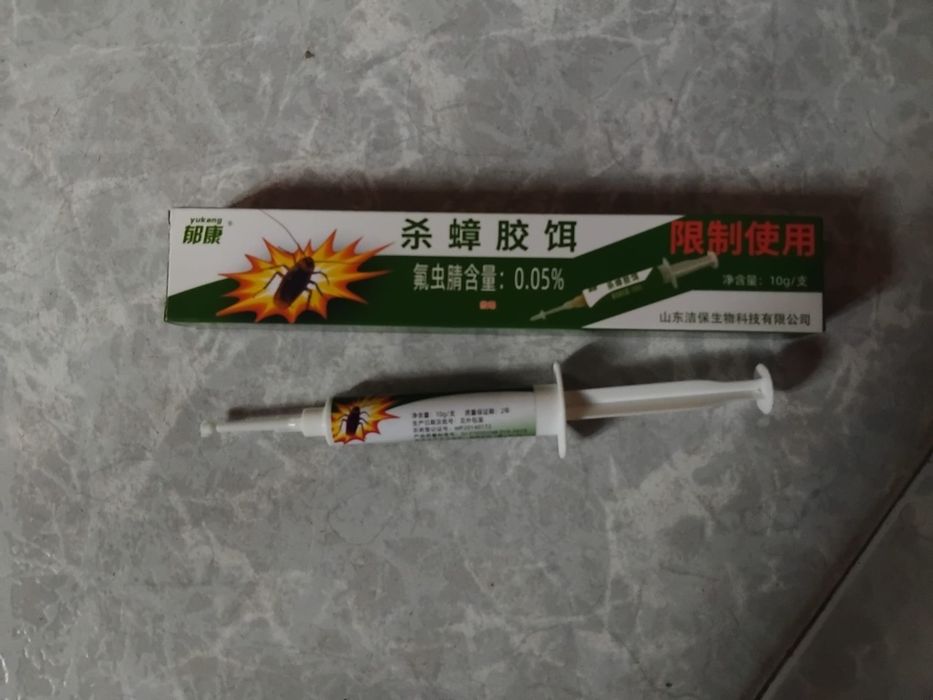Seringas para baratas, 0,05 fipronil