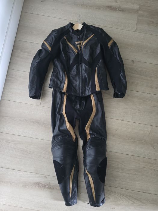 Kombinezon kurtka spodnie REBELHORN REBEL LADY Black/Gold  rozmiar 38/40