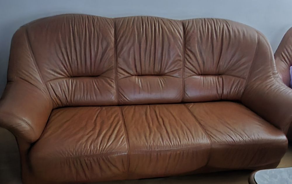 Kanapa sofa skóra firmy Gala skórzana
