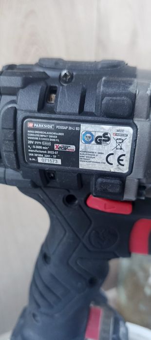 Импакт Parkside performance PDSSAP 20Li b3