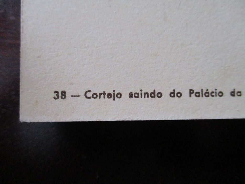 Postais antigos do Museu dos coches 38 Postais.