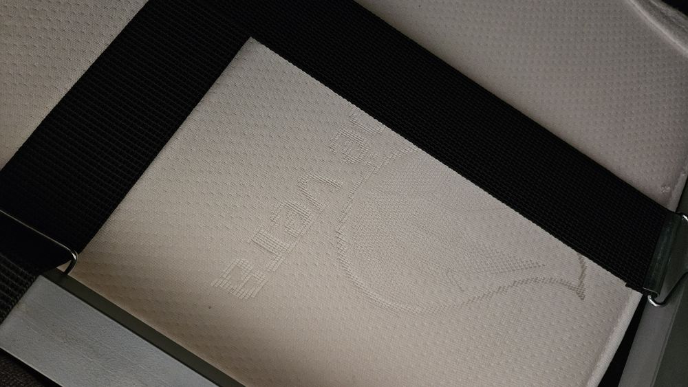 Sofá cama 3 lugares 190cm castanho-cinza mesclado