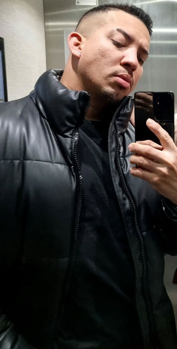 Blusão ZARA L (penas).