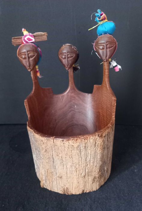 Peça de artesanato africana