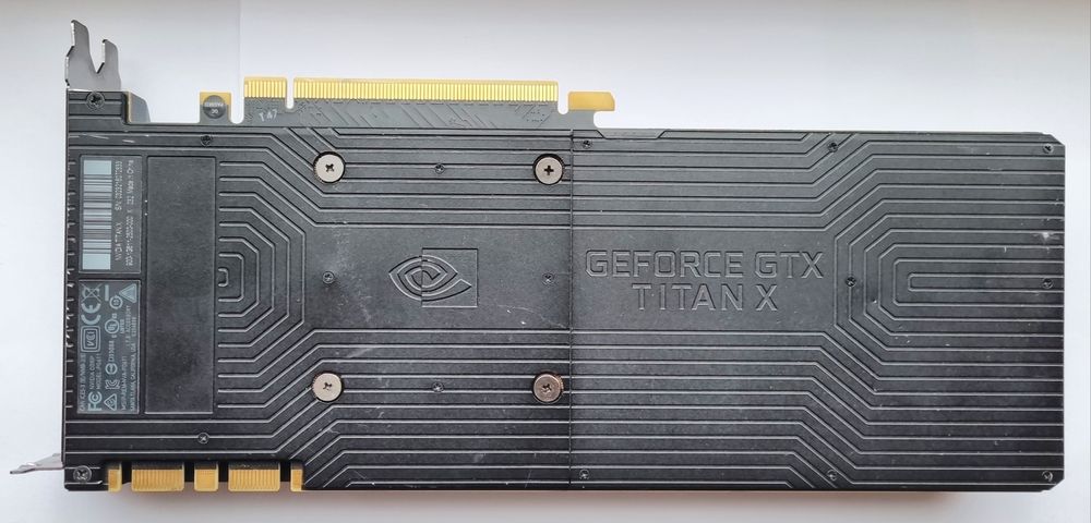 Відеокарта Nvidia Geforce GTX TITAN X(Pascal) 12Gb GDDR5X 384 bit