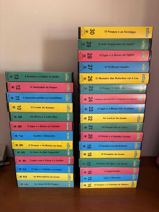 Coleção Cassetes Rua Sésamo