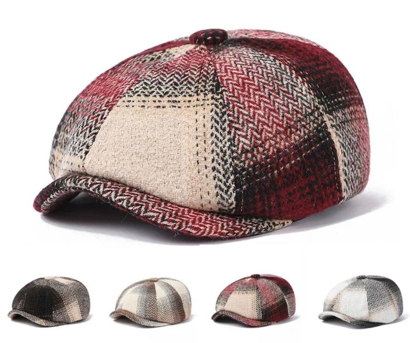 Kaszkiet w stylu retro