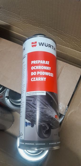 Preparat ochronny do podwozi czarny