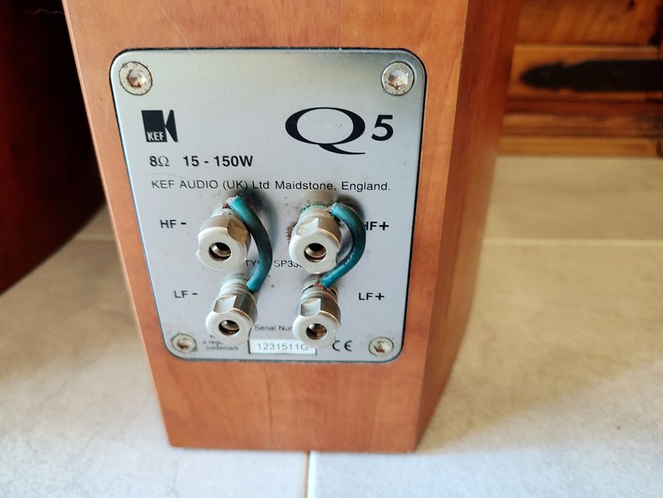 KEF Q5 Colunas Hi-Fi UK Impecáveis!
