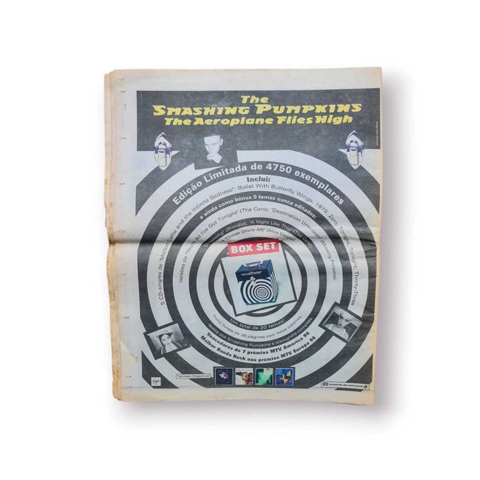 Revista BLITZ – Capa “Underworld / Pearl Jam / António Abrunhosa”-1990