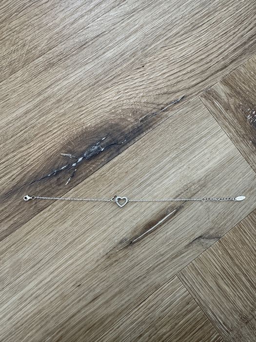 Srebrna bransoletka apart