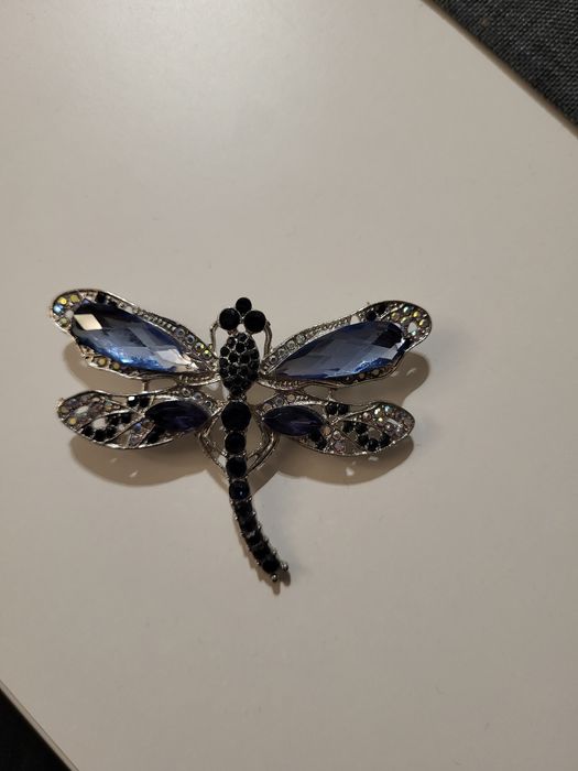 Broszka  damska ważka