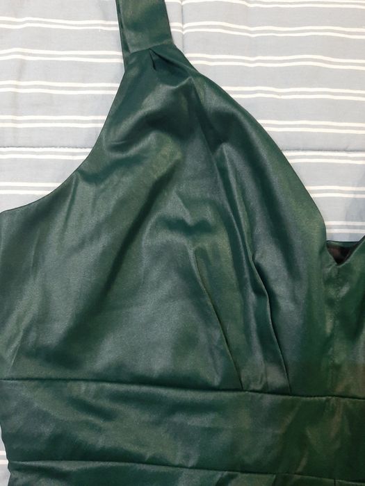 Стильный сарафан иск.кожа