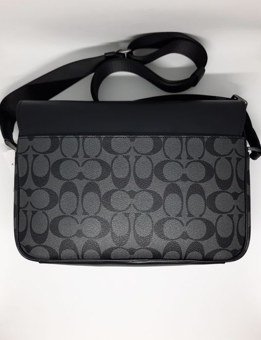 Чоловіча сумка через плече барсетка | Мужская сумка коач кроссбоди