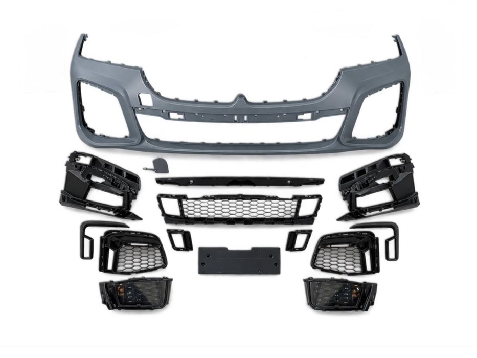 Передній бампер M760 BLACK для BMW 7 series G12 2019-2022 Артикул:  DRC10216-26